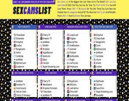 Sex Cams List